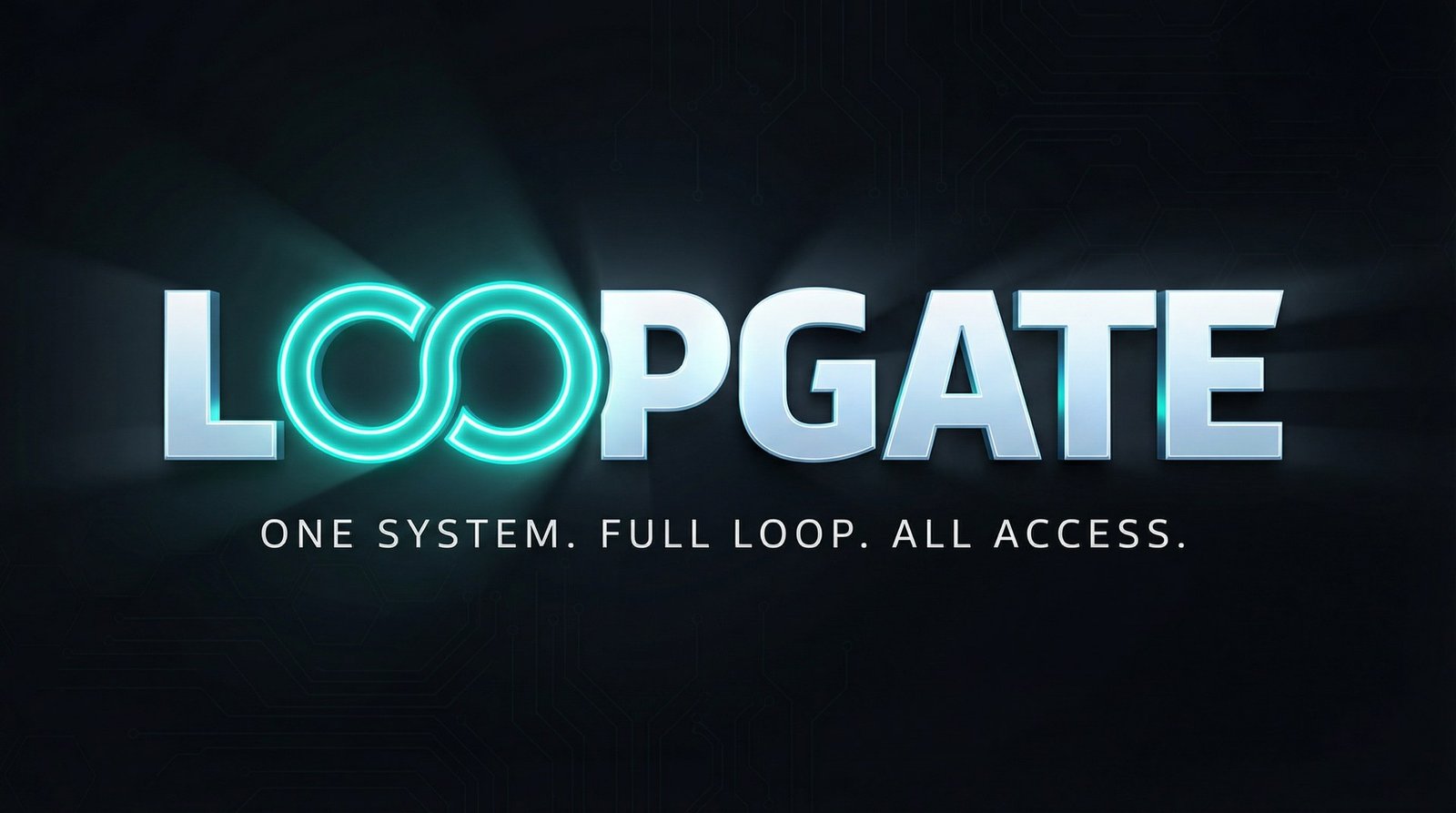 LOOPGATE — ONE SYSTEM. FULL LOOP. ALL ACCESS.