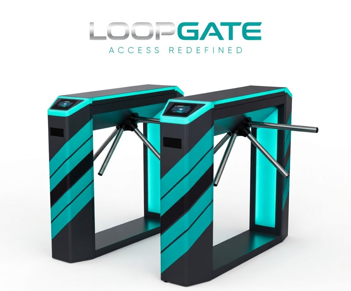 LOOPGATE Tripod-Drehkreuz Paar Access Redefined